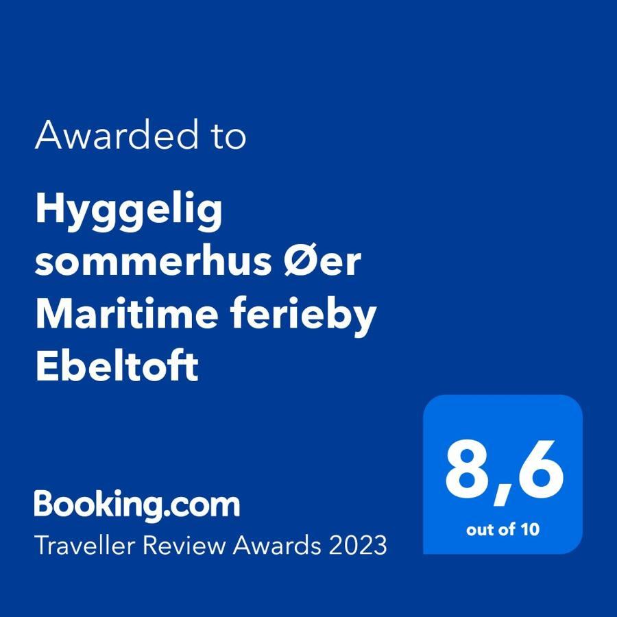 Hyggelig Sommerhus Oer Maritime Ferieby Эбельтофт Экстерьер фото